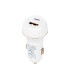 copy of Automobilinis įkroviklis 30W 12-24V 2xUSB QC3.0 SCP AFC, juodas