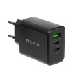 copy of Įkroviklis  su  lizdu USB C palaiko greitą krovimą PD 3.0    DC5V /3A, DC 9V / 2A, DC 12V / 1,5A (PD) max. 20W