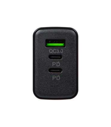 copy of Įkroviklis  su  lizdu USB C palaiko greitą krovimą PD 3.0    DC5V /3A, DC 9V / 2A, DC 12V / 1,5A (PD) max. 20W