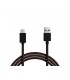 Laidas USB3.0 A -USB C type-C  kištukai 1,0m pintas juodas