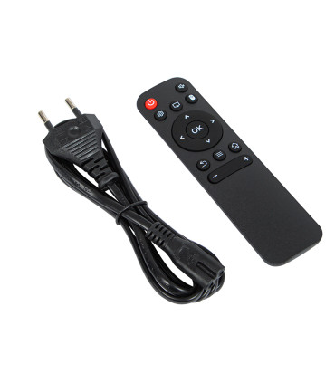 Nešiojamas projektorius BLOW AndroidTV HD Cinema juodas