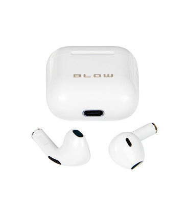 Bevielės ausinės - laisvų rankų įranga Earbuds i15  Bluetooth 5.3 baltos