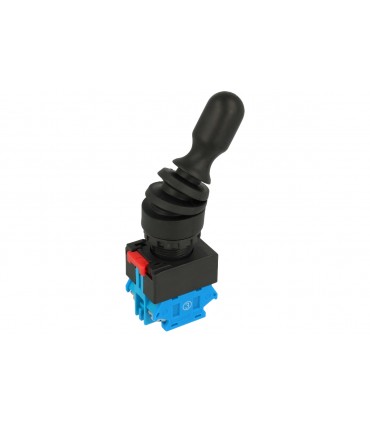 Jungiklis, joystick, LAS0-K-20C23, monostabilus (ON)-OFF-(ON) 10A, 500V AC,  22mm IP65