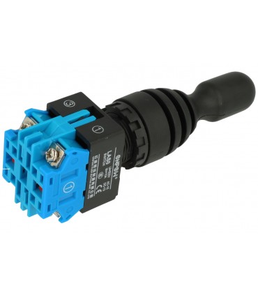 copy of Jungiklis, joystick, LAS0-K-20C21, bistabilus ON-OFF-ON 10A, 500V AC,  22mm IP65