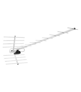 Lauko antena DVB-T ATY 21-69  su stiprintuvu 42dB ir F jungtimi ,117cm.