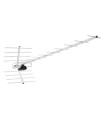 Lauko antena DVB-T ATY 21-69  su stiprintuvu 42dB ir F jungtimi ,117cm.