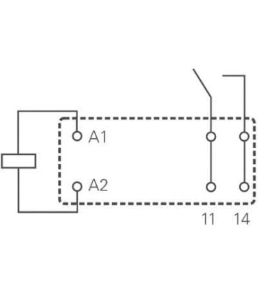 Relė RTS3L012 (12VDC 16A/250VAC 360R 1U)