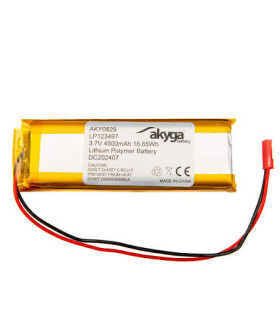 Akumuliatorius prizminis LP123497 su krovimo plokstele (123497) 4500 mAh 3.7 V
