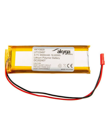 copy of Akumuliatorius prizminis LP401230 su krovimo plokstele 105mAh 0.4Wh Li-Polymer 3.7V 4x14x30.4mm