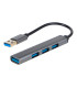 USB  daliklis  HUB-01 su  4 lizdais,