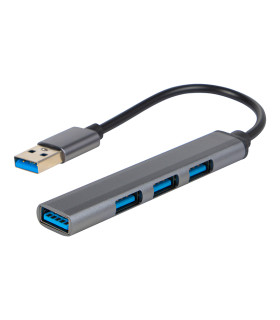 USB  daliklis  HUB-01 su  4 lizdais,