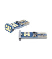 LED lemputės CANBUS, 21xSMD UltraBright 2016, T10e W5W, 12V/24V, 2vnt, AMIO