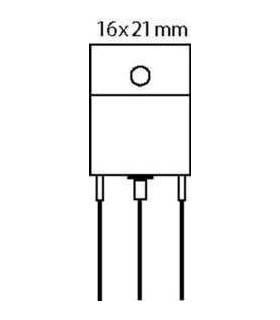 Tranzistorius MOS-P-Ch 200V 12A 150W