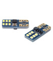 LED lemputės CANBUS, 12xSMD, UltraBright 2016, T10e W5W, 12V/24V, 2vnt, AMIO