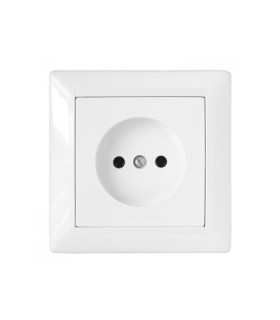 copy of Kištukinis lizdas "Rozetė" įleidžiamas su įžeminimu dvigubas ST150 VILMA Electric (Lietuva)