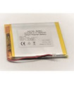 Akumuliatorius prizminis industrinis Li-polimer (475766) 2500mAh Li-Polymer 3.7V + PCM, 4.7x57.0x66.0 mm.