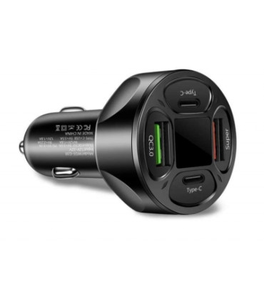 AUTOMOBILINIS KROVIKLIS 12V-24V---5V   (3+3A) 2xUSB LIZDAI