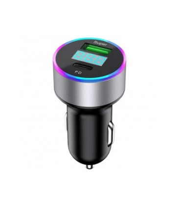 copy of AUTOMOBILINIS KROVIKLIS 12V-24V---5V   (3+3A) 2xUSB LIZDAI