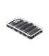 copy of Susitraukianti termo PVC plėvelė 110,0mm plotis - žalios spalvos 1m.