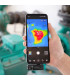 Termokamera- termovizorius 120x90, -20℃-400℃, 50º-38º, 25Hz, Android,UNI-T