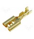 Lizdas 4.7mm neizoliuotas 'auksinis' 0.5-1mm² laidui