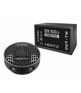 Garsiakalbiai 2vnt	HERTZ DT24.3 4Om, aukštų dažnių garsiakalbiai su filtrais 80W kaina už 2 vnt.