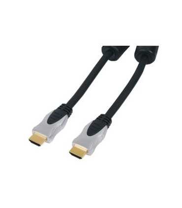 Kabelis HDMI-HDMI 19pol kištukai 3m CU HQ ( v1.4) juodas