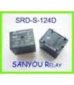 Relė SRD-S-124D (24VDC 7A/250VAC 1600R 1U) SANYOU
