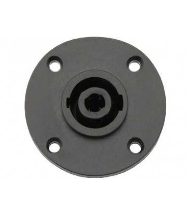 Jungtis kolonėlėms 4 kontaktai, korpusinė, lituojama, SPEAKON NL4MPR LC (Neutrik analogas)