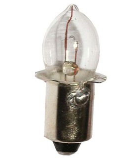 Lemputė P13.5 , 6V 3W  0.5A