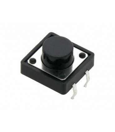 Mygtukas TACT SWICH lit. į plokštę h-7mm(su korpusu) 12x12mm