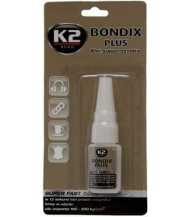Klijai K2 "Bondix PLIUS "10g. tinka klijuoti medį, gumą, metalą, odos dirbinius ir keramiką.