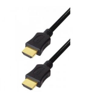 Kabelis HDMI-HDMI 19pol kištukai 1.5m 6mm (HDMI 1.4) juodas