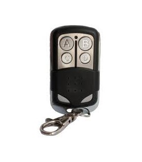 Nuotolinio valdymo pultas garažo vartams, programuojamas, 4 kanalų, 433,920 Mhz, nekintamo kodo, 27A 12V baterija