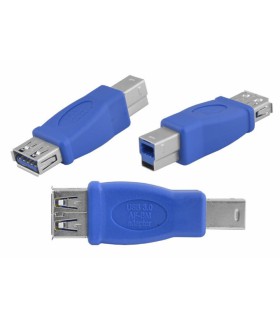 Perėjimas USB 3.0 A tipo lizdas -B tipo kištukas