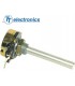 Potenciometras vielinis 4W 1K tiesinis RoHS