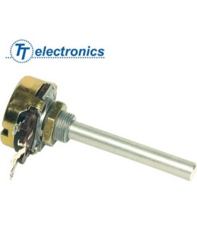 Potenciometras vielinis 4W 1K tiesinis RoHS