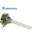 Potenciometras vielinis 4W 1K tiesinis ( linijinis ) RoHS