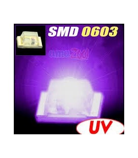 Šviesos diodas SMD 0603 baltas