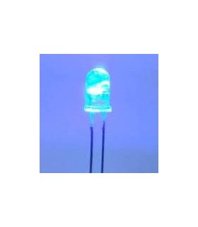 8mm šviesos diodas mėlynas 12-837B 12V (65)