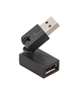 Perėjimas USB kištukas A tipo - USB lizdas A tipo kampu