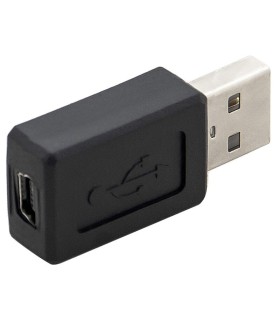 Perėjimas USB kištukas A tipo - Mini USB lizdas A tipo