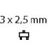 Tranzistorius PNP 45V 0.5A 0.25W B:250-600 SOT