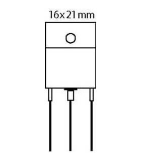 Tranzistorius PNP 140V 10A 100W 30MHZ