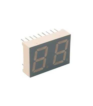 Indikatorius 9.2mm 2x7segm.